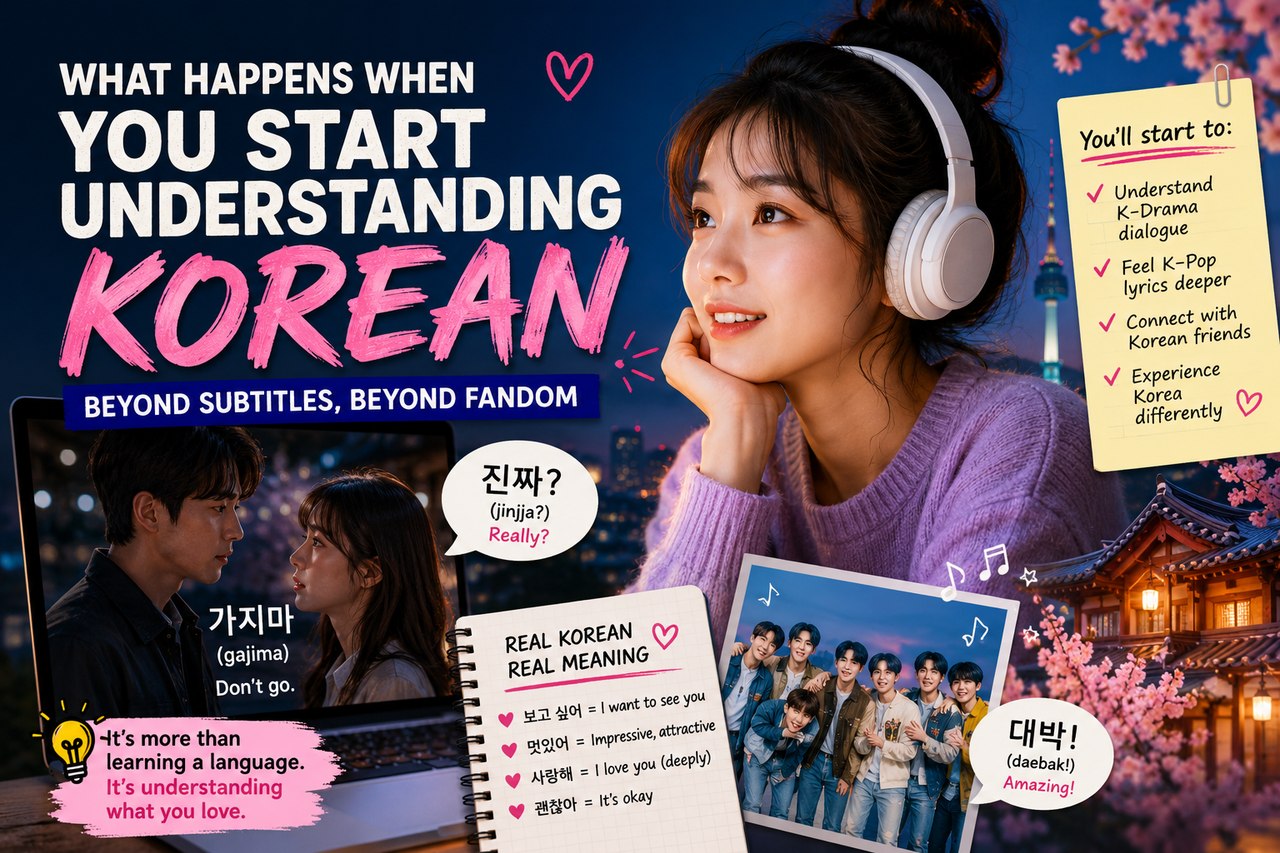 Why K-Drama Fans Learn 한국어 — And What Changes After 3 Months